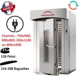 Four rotatif électrique cristal 800x800 ou 800x1000 PAVAILLER