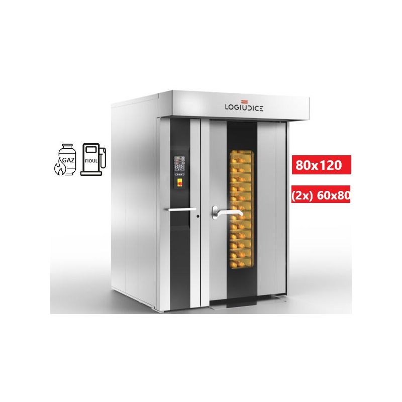 Four rotatif gaz-fioul STREAM CLASSIC 800x1200 LOGIUDICE