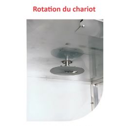 Four Rotatif électrique cristal 400x800 ou 460x800