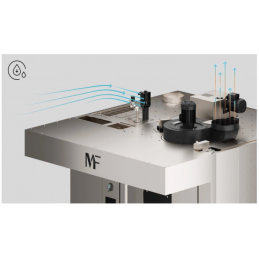 Four rotatif à gaz 400x600 pour boulangerie Mondial Forni