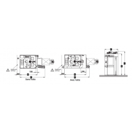Four à chariot rotatif Mazout /Gaz bongard 8.64 MG
