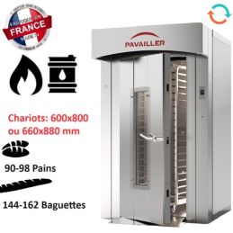 Four rotatif Gaz / Fioul 600x800 Cristal Touch FM2 PAVAILLER