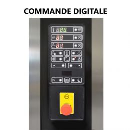 Four rotatif Gaz-Fioul FOX 12 plaques 800x800 LOGIUDICE