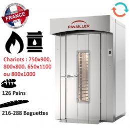 Four Rotatif Gaz ou Fioul 800x800 ou 800x1000 FM3