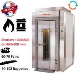 Four rotatif Gaz ou Fioul cristal 400x800 FM1 PAVAILLER