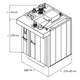 Four rotatif électrique STREAM CLASSIC 1000x1300 LOGIUDICE FORNI