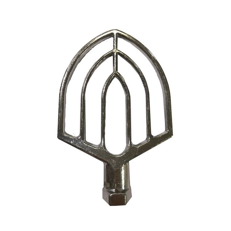 Batteur plat en inox pour Mélangeur planétaire 7455.1420