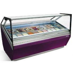 Vitrine présentoir à glace VCB12H, infrico