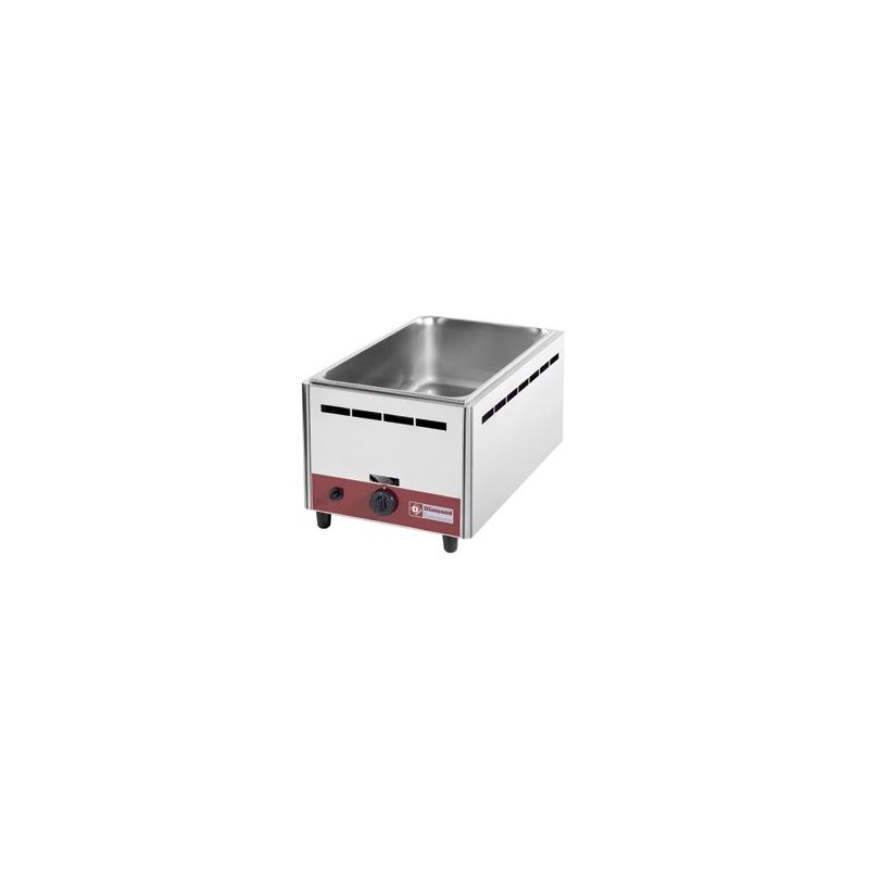 Bain marie gaz, de table GN 1/1 - 150 mm