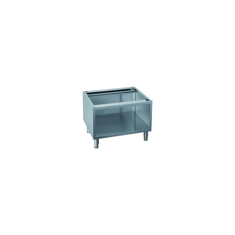 SOUBASSEMENT OUVERT, SUR PIEDS INOX RÉGLABLE SOUBASSEMENT OUVERT, SUR PIEDS INOX RÉGLABLE