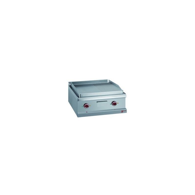 FRY-TOP ELECTRIQUE+PLAQUE 1/2LISSE-1/2RAINURE FRY-TOP ELECTRIQUE+PLAQUE 1/2LISSE-1/2RAINURE