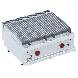 Grill pierre de lave -1/1 module - grille de cuisson en "Z"