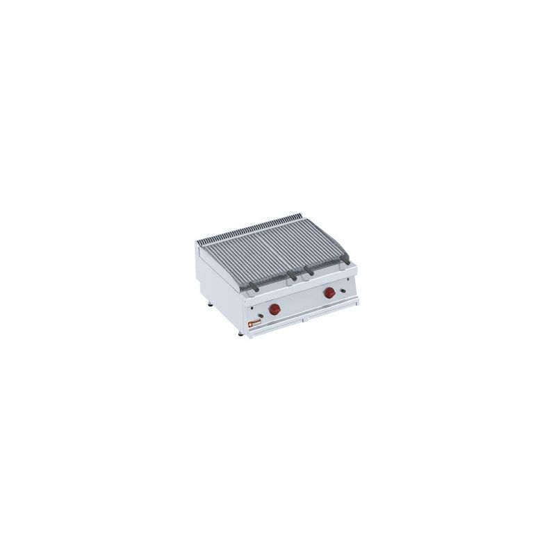 Grill pierre de lave -1/1 module - grille de cuisson en "Z" Grill pierre de lave -1/1 module - grille de cuisson en "Z"