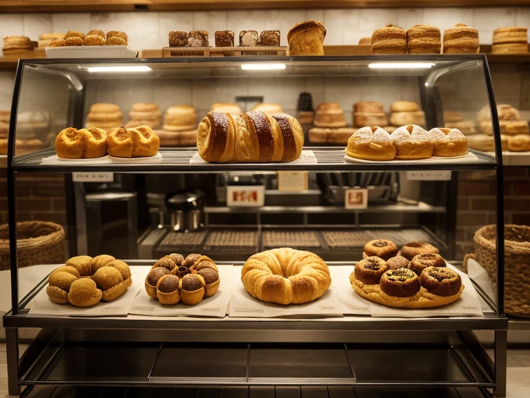 boulangerie avec une machine a café