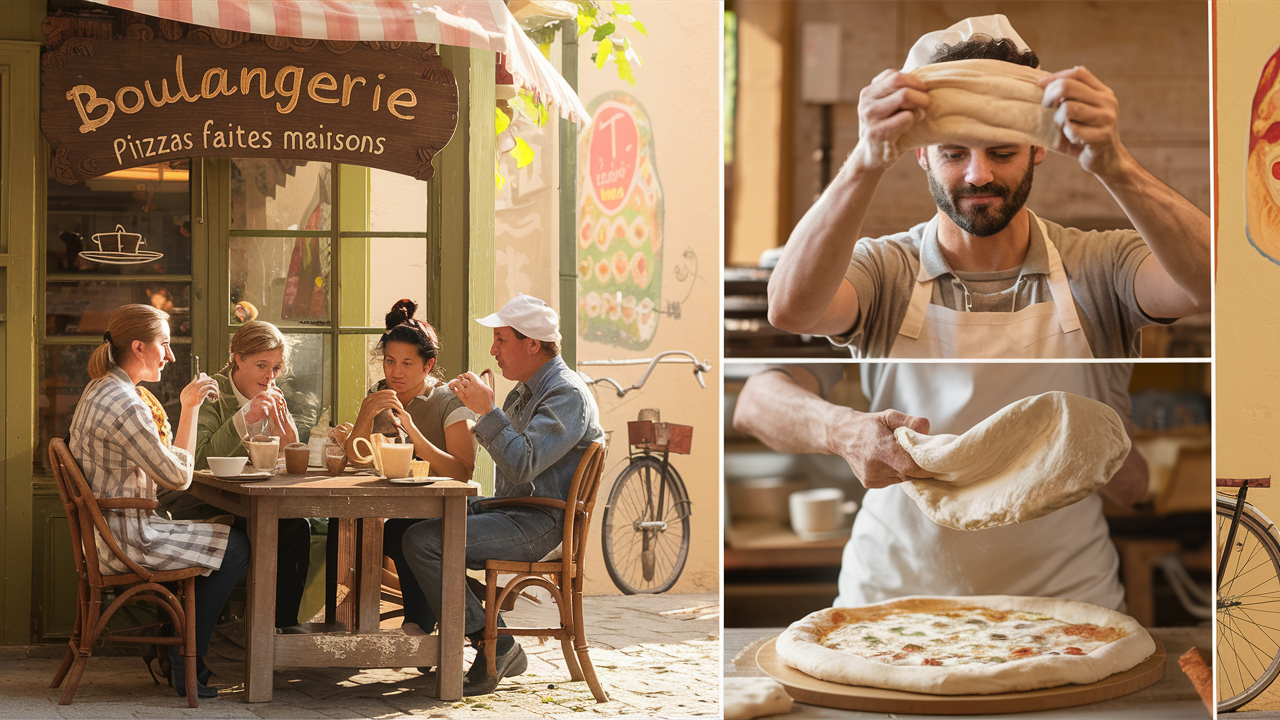 Boulangerie qui fait des Pizza