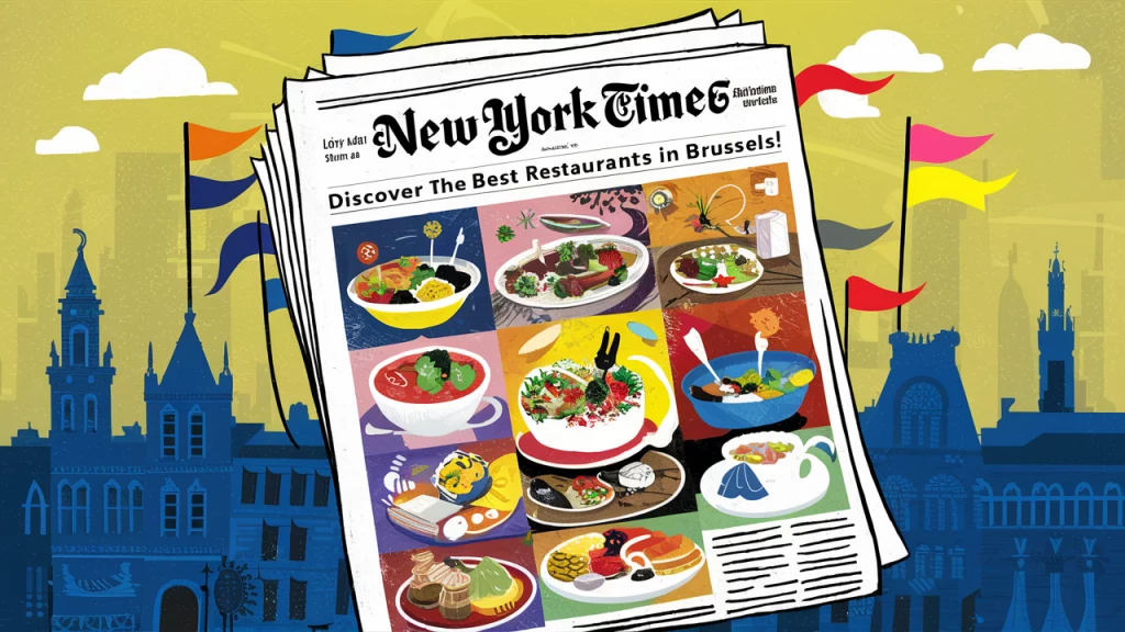 New york times said : discover the bast restaurant in brussels