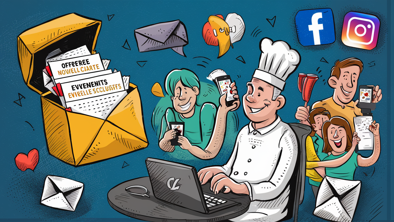 newsletters dans l'horeca