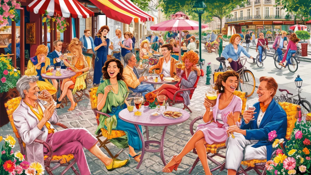 L'Horeca dans la rue l'été