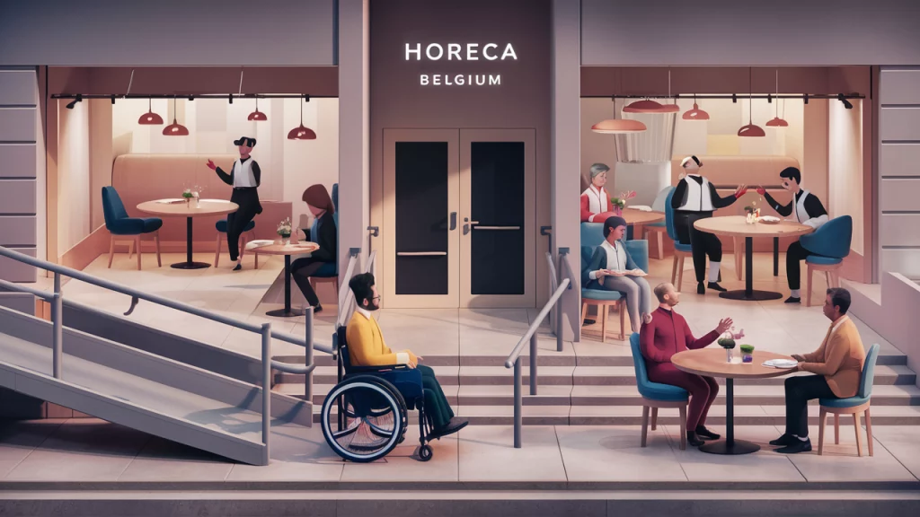Accessibilité dans les restaurant Horeca en Belgique
