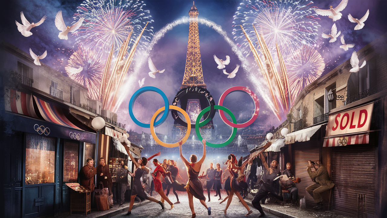 Jeux Olympiques de Paris, Commerçants en Difficulté