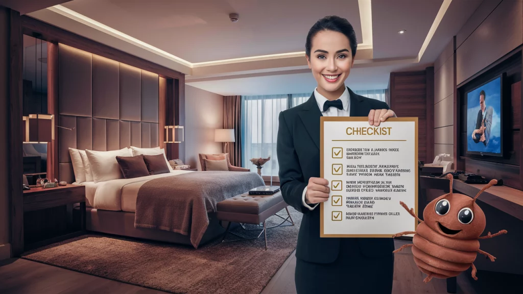 horeca check-list pour les Punaises de Lit
