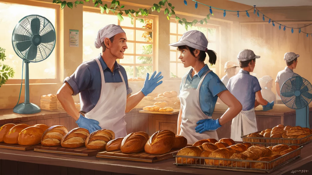 Boulangerie en Été : Protéger la Santé de vos Employés Face à la Chaleur