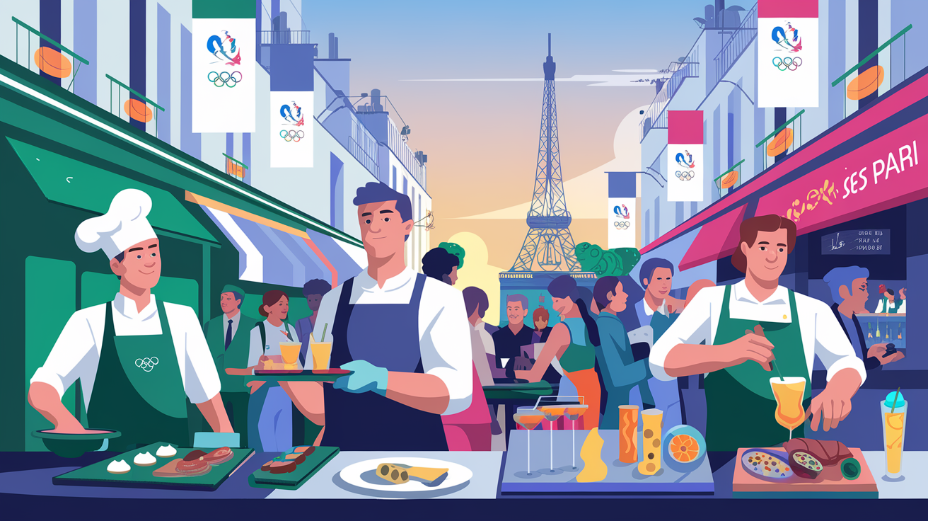 Jeux Olympiques 2024 : Un bilan contrasté pour les professionnels du secteur HORECA à Paris