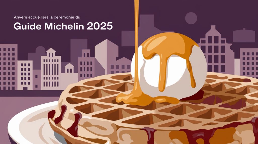 Anvers accueillera la cérémonie du Guide Michelin 2025