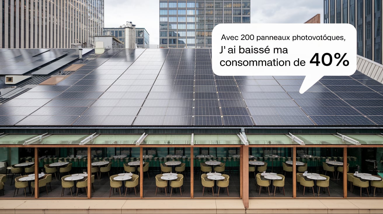 Avec 200 panneaux photovoltaïques, j’ai baissé ma consommation de 40 %