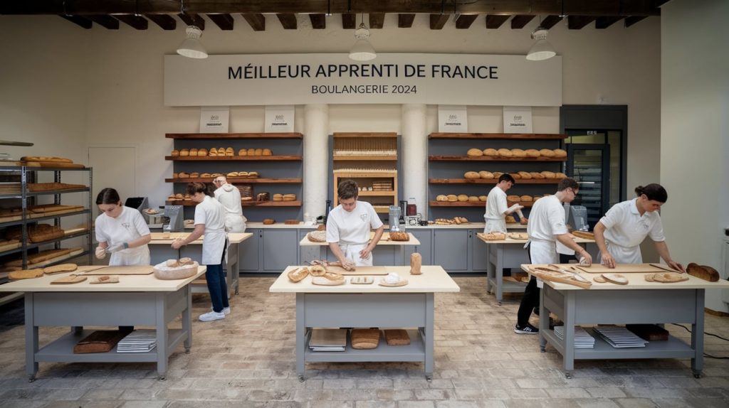 Concours "Meilleur Apprenti de France" en Boulangerie 2024