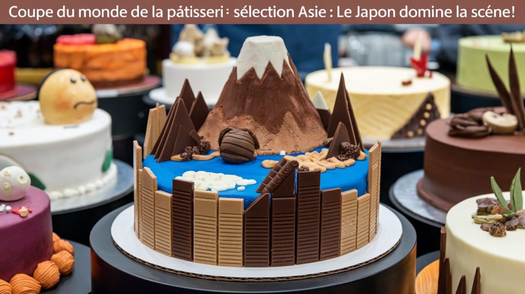 Coupe du Monde de la Pâtisserie – Sélection Asie : Le Japon domine la scène !