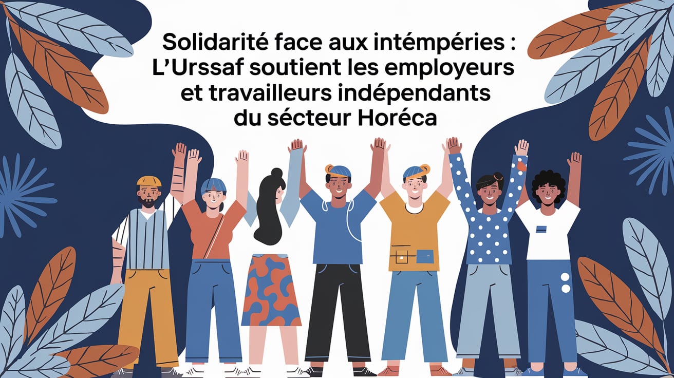 Solidarité face aux intempéries : L'Urssaf soutient les employeurs et travailleurs indépendants du secteur Horeca