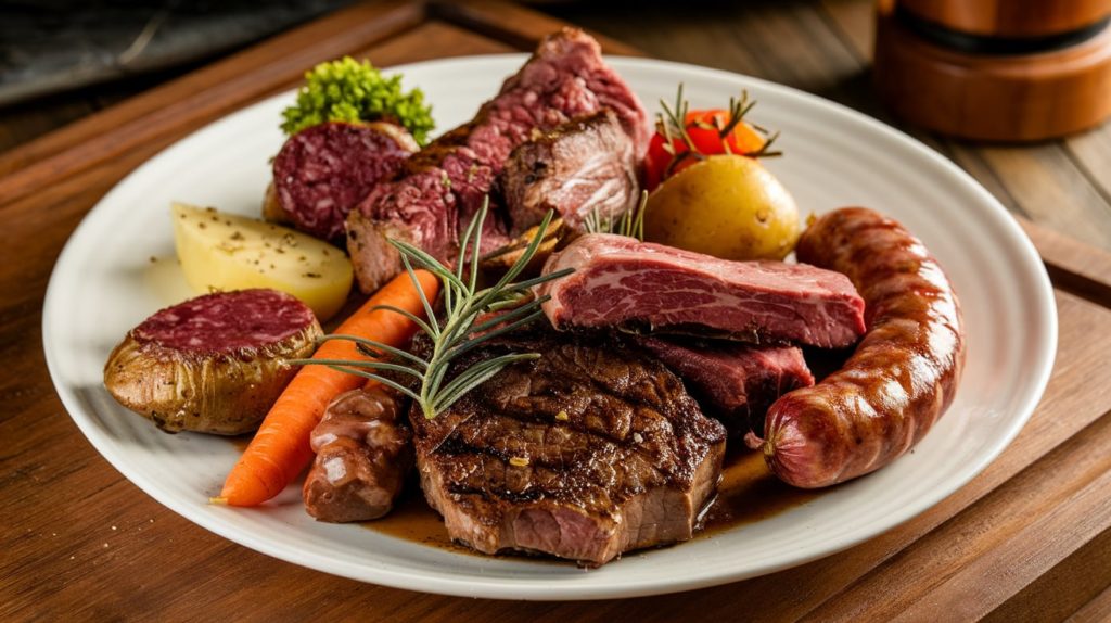 plat de viande