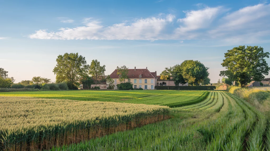 une ferme typique 