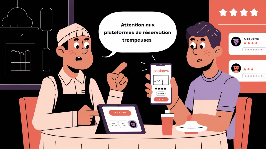 Attention aux plateformes de réservation trompeuses