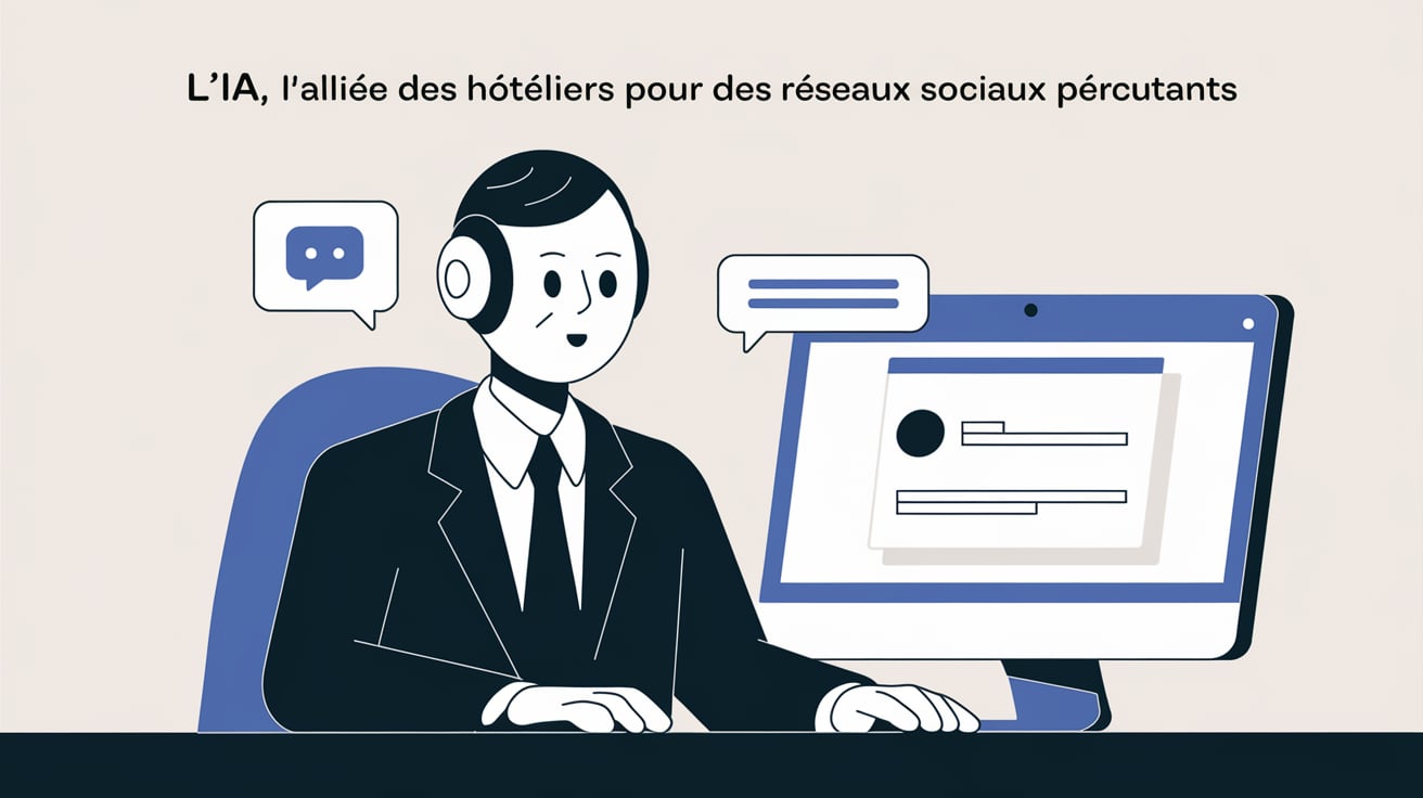 L’IA, l’alliée des hôteliers pour des réseaux sociaux percutants