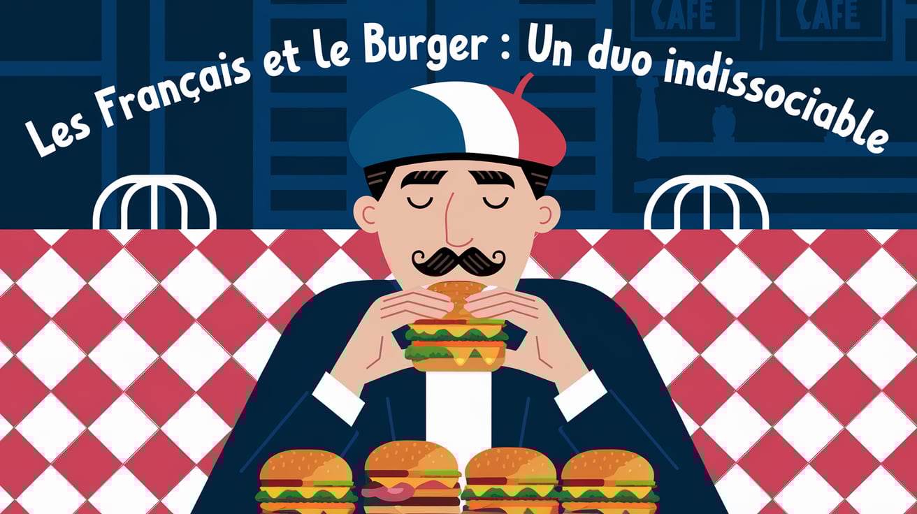 Les Français et le burger un duo indissociable