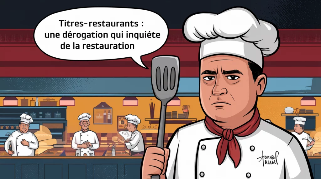 Titres-restaurants : une dérogation qui inquiète le secteur de la restauration