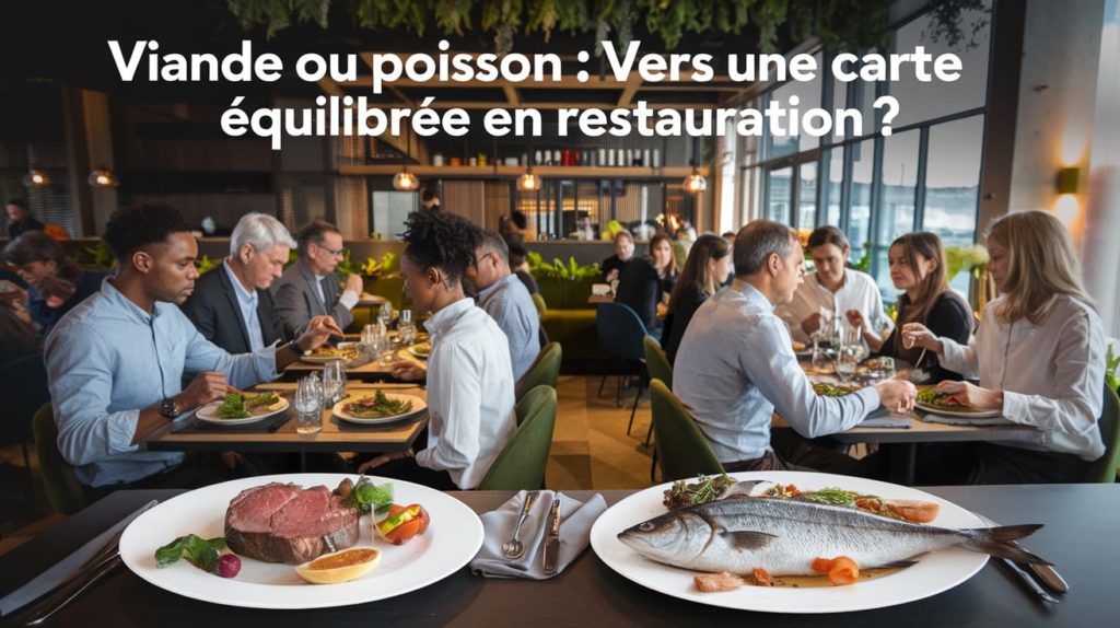 Viande ou poisson : vers une carte équilibrée en restauration ?