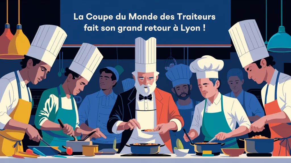 la Coupe du Monde des Traiteurs fait son grand retour à Lyon