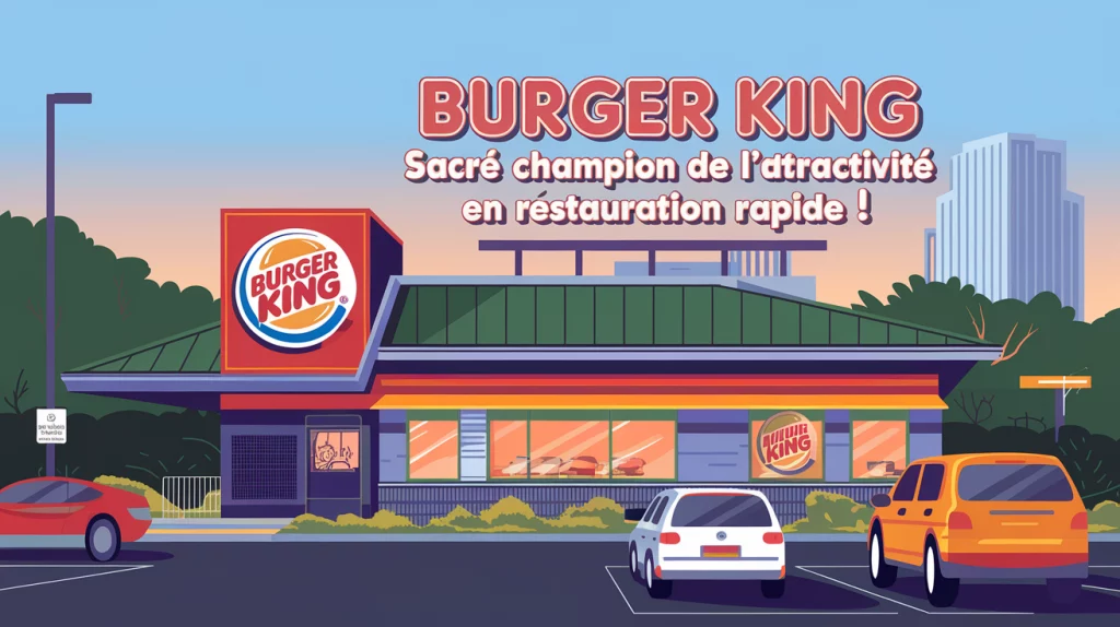 Burger King sacré champion de l’attractivité en restauration rapide