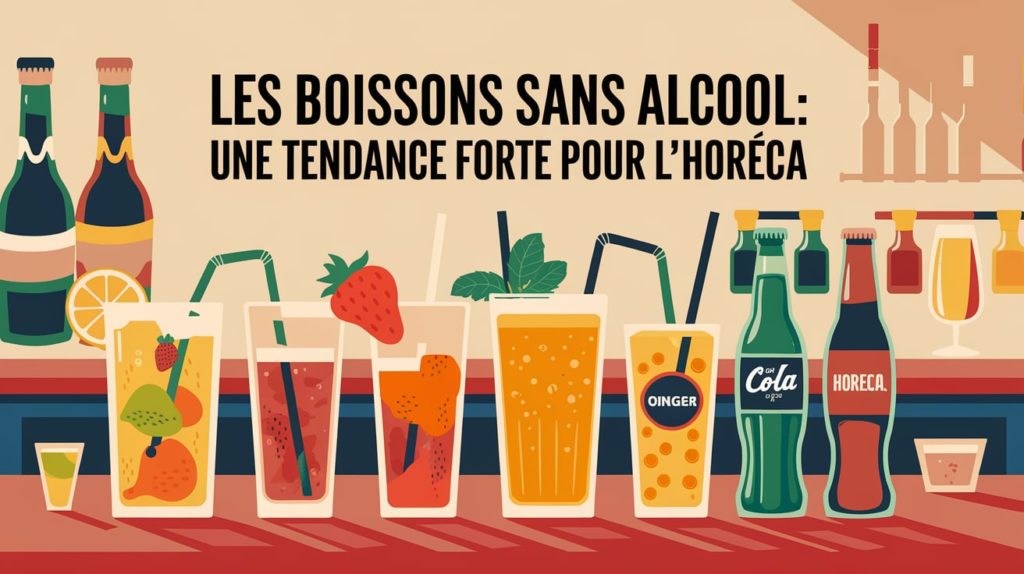 Les boissons sans alcool : une tendance forte pour l’Horeca