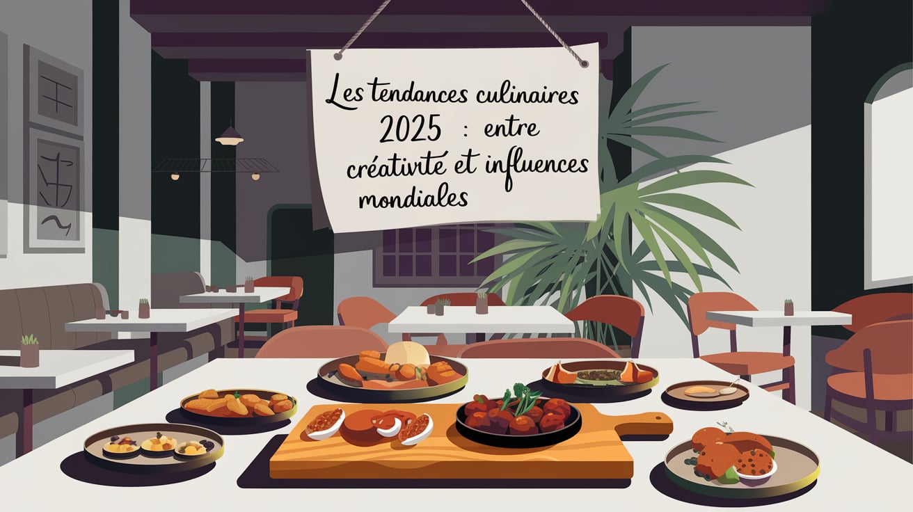 Les tendances culinaires 2025 : entre créativité et influences mondiales