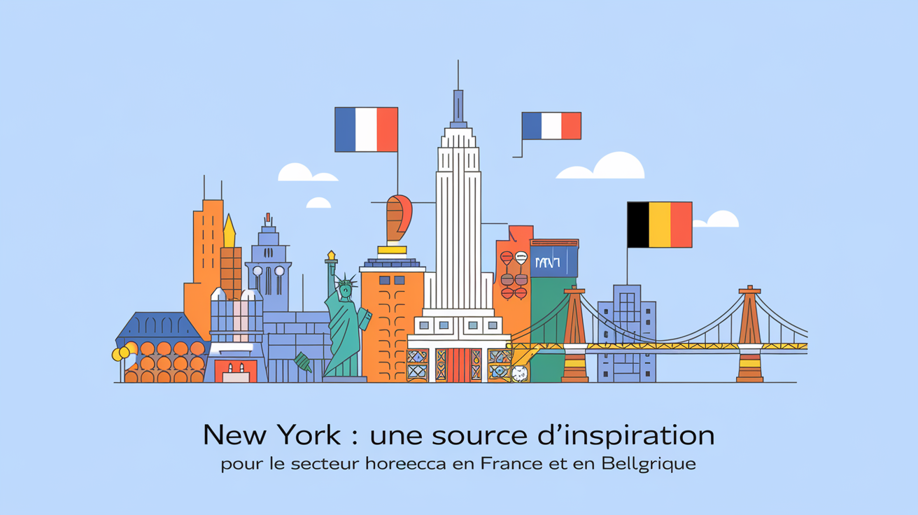 New York : une source d'inspiration pour le secteur Horeca en France et en Belgique