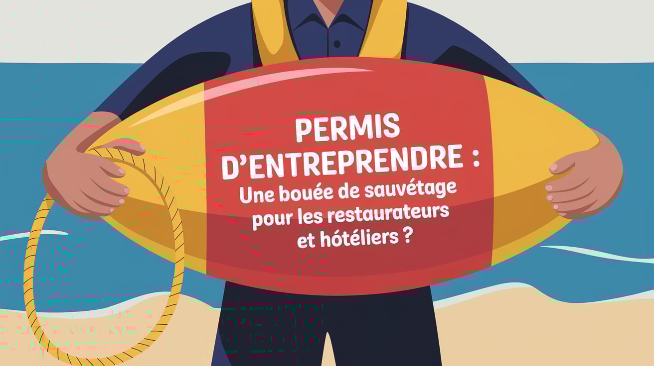 Permis d'entreprendre : une bouée de sauvetage pour les restaurateurs et hôteliers