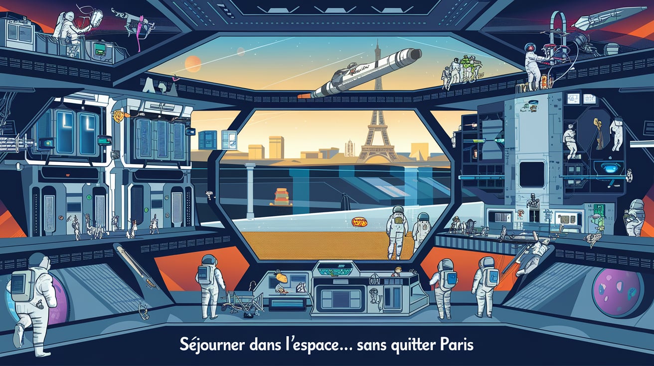 Séjourner dans l’espace… sans quitter Paris : L’expérience futuriste signée Accor et Orbite Space