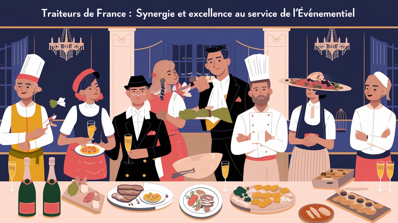 Traiteurs de France : Synergie et Excellence au Service de l’Événementiel