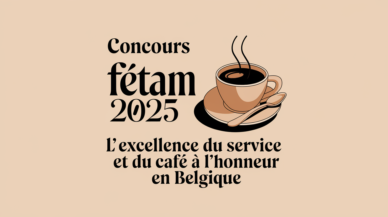🏆 Concours FETAM 2025 : L’Excellence du Service et du Café à l’Honneur en Belgique ☕🍽️