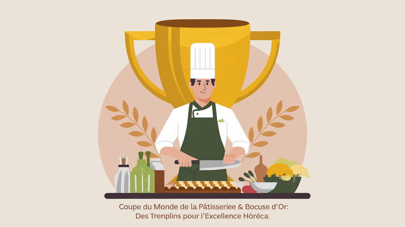Coupe du Monde de la Pâtisserie & Bocuse d'Or : Des Tremplins pour l'Excellence Horeca