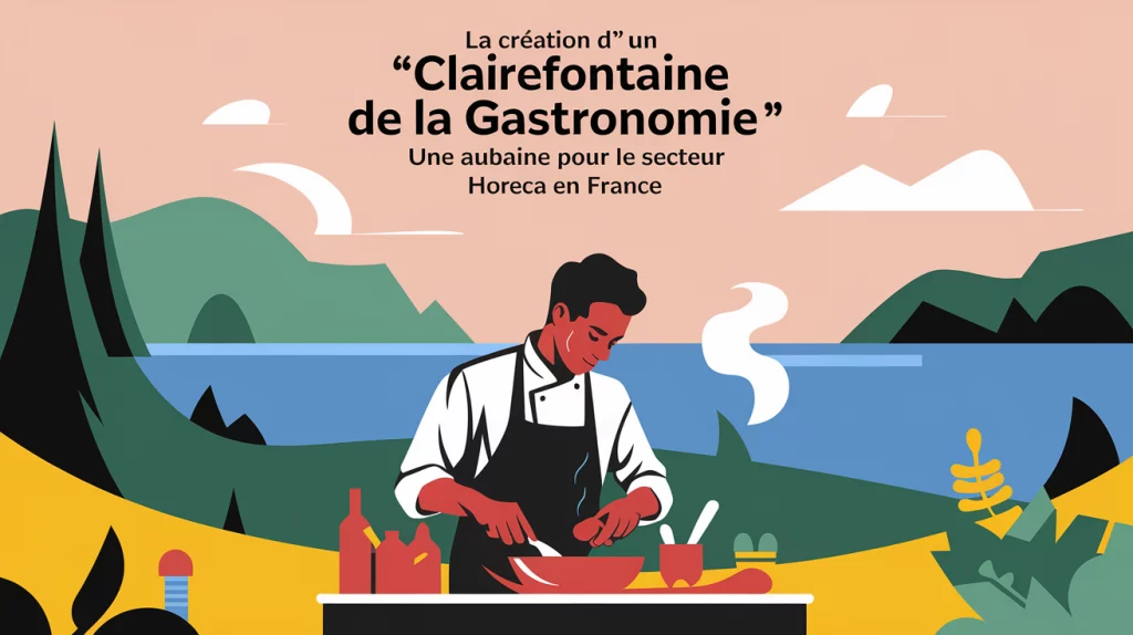 La création d’un “Clairefontaine de la gastronomie”